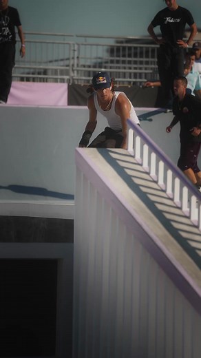 Brandon Valjalo with his signature Impossible Lipslide while practicing for the World Skate contest in Switzerland this weekend! | Red Bull Skateboarding