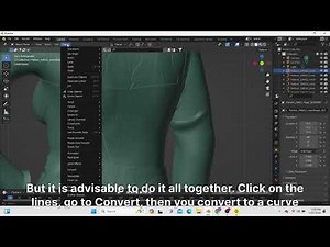 CREATING A BEADED GARMENT IN BLENDER FROM CLO3d : adding beads to a garment from clo3d