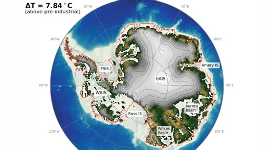 Antarctica could lose its ice forever
