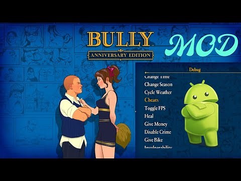 COMO INSTALAR MOD MENU PARA Bully Anniversary Edition Android (Alexx vlogs)