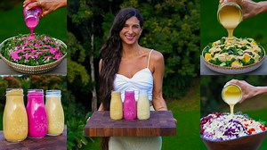 12K views · 180 reactions | 3 Raw Vegan Salad Dressings You MUST TRY! 省 Sweet, Savory, and Cheesy Sauces for EVERY Occassion!  𢡄 Vitamix sales & FREE SHIPPING here: https://www.anrdoezrs.net/click-8479771-14021599  Get 20% OFF my FullyRaw recipe app! iPhone users download here: https://itunes.apple.com/us/app/fullyraw-by-kristina/id1351412313?mt=8  Download my recipe app on Android here: https://play.google.com/store/apps/details?id=com.frm.fullyraw | FullyRaw | Facebook