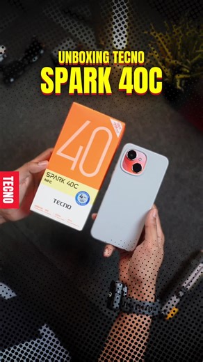 Unboxing TECNO Spark 40C: Budget Phone Review
