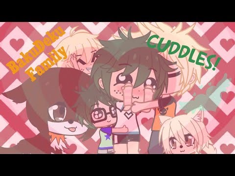 BakuDeku Family Cuddles! (BKDK Adult AU) (MHA Future AU) BkDk Fluff