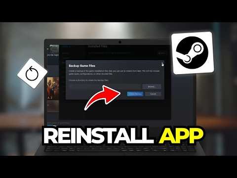 How To Reinstall Steam Without Losing Games 2026 | Step By Step