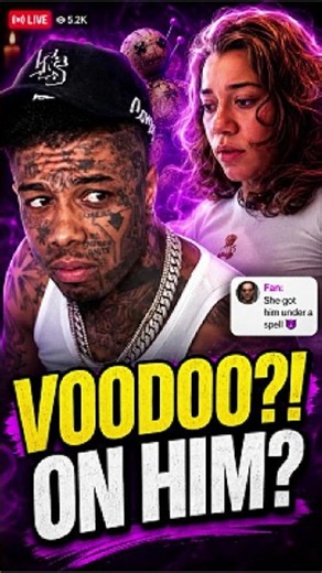 Blueface Says Nevaeh Put “Voodoo” On Him 😳