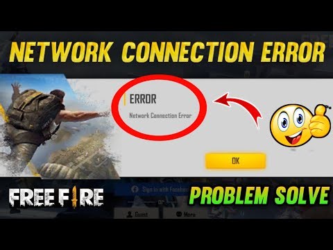 How To Fix Network Connection Error In Free Fire | Free Fire Network Connection Error Problem Solve