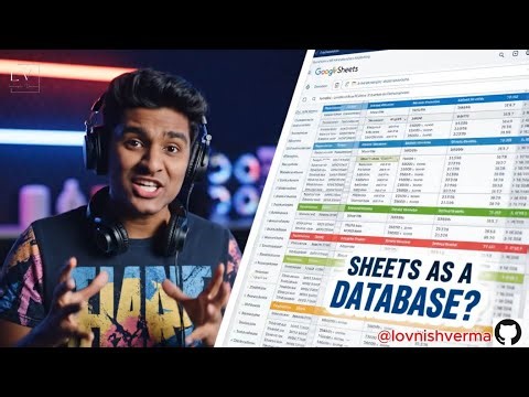 I Forced Google Sheets to Act Like a Database (It’s Free Forever)