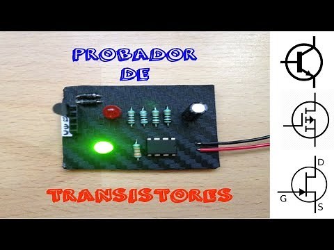 Probador de Transistores Multifuncional (Fácil y Económico).