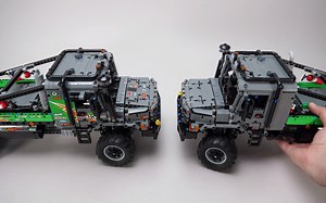 新老 乐高科技 Mercedes-Benz Zetros 42129 对比评测