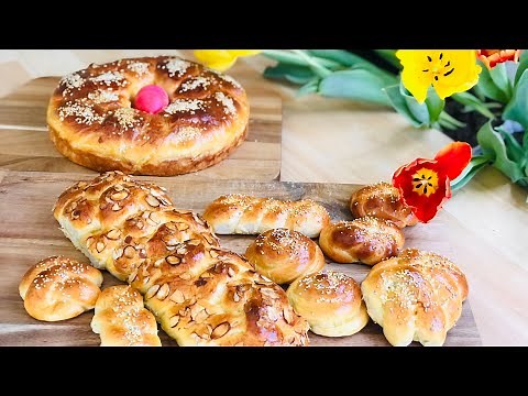 Easter Bread - Sweet Armenian Easter Bread /Choreg, Katnahunc