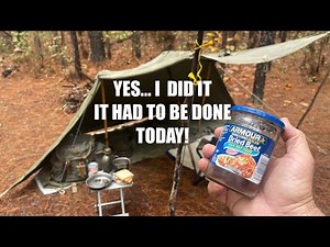MESS KIT/ PUP TENT COOKING | Creamed Chipped Beef & Gravy/ S.O.S. #thankaveteran