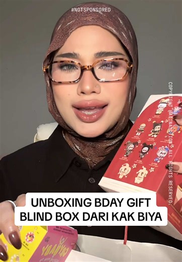 Exciting Unboxing of a Birthday Gift Blind Box
