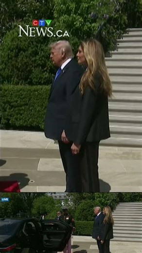 U.S. President Trumps bids farewell to King Charles and Queen Camilla