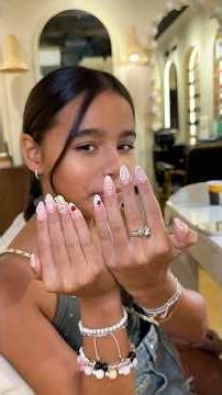 Birthday nails 💅🏼 Kassie is turning big 10 tomorrow 🥹🥰