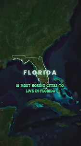 Most boring cities to live in Florida (Ranking based on AI) #fyp #us #cities #boring #florida