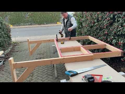 How to build your own Tufting Frame from scratch super cheap and super easy ! 