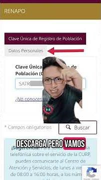 Download your CURP for free online (certified) #download #curp #free