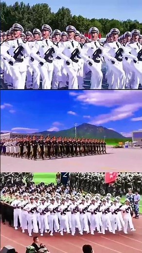 🔥 Incredible Military Parade Marching Display | Perfect Synchronization & Discipline 🇨🇳 #militarypar