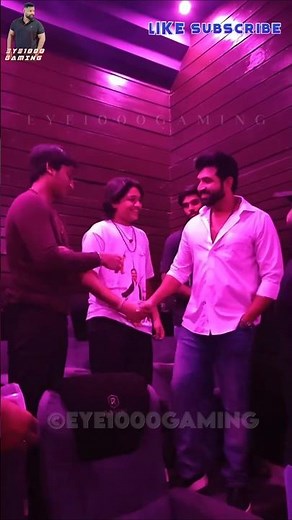 ARUN VIJAY | LINGA | YATHRA in idly KADAI movie FDFS #dhanush #arunvijay #idlykadai