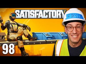 FINALLY building an Alien Power Augmenter — SATISFACTORY 1.0 blind playthrough (98)