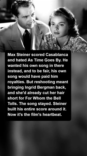 The Composer Tried To Cut It 🎹 - Casablanca