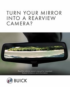 Buick Enclave with available Rear Camera Mirror. An SUV designed around you. | Buick