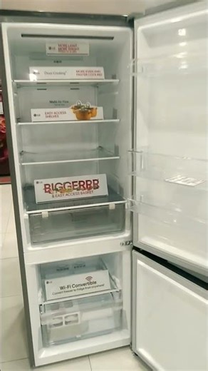 LG Bottom Freezer Refrigerator | Smart Cooling & Large Storage🔥🔥