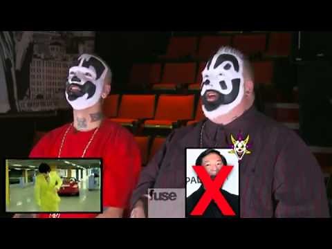 Shaggy 2 Dope and Violent Jay watch Gangnam style insane clown posse icp