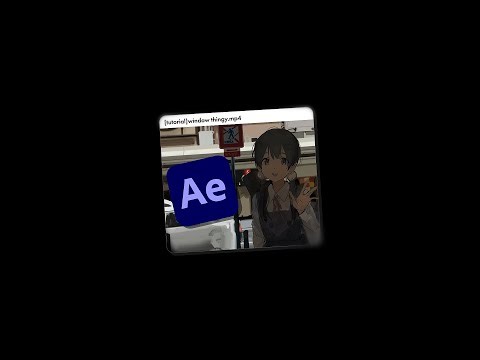 [tutorial] window thingy