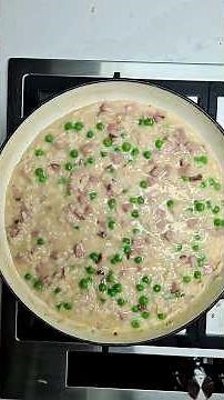Ham and pea risotto | Simple risotto recipe #italianfood
