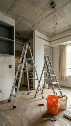 Luxury Studio Apartment Transformation | Cinematic Renovation