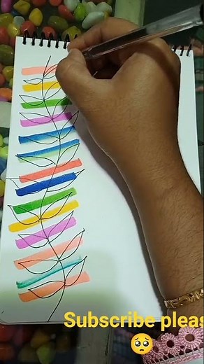 Aesthetic Diary Front Page Ideas #shorts #art #diy #drawing