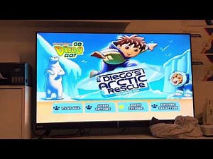 DVD Menu Walkthrough For Go Diego Go Diego’s Arctic Rescue 2011 DVD