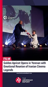 The 22nd Golden Apricot Yerevan International Film Festival opened not with a typical red carpet spectacle, but with tears, standing ovations, and an unforgettable cinematic reunion. The emotional heart of the opening night belonged to two legendary Iranian filmmakers — Jafar Panahi and Amir Naderi — who embraced for the first time in decades in a small, packed cinema hall in downtown Yerevan. The Armenian Report’s Ani Khachatryan was there to cover the opening night. Watch and Read full story o