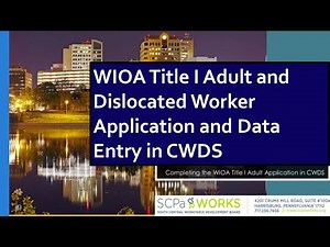 WIOA Adult & DW Application, SCPa Works 1.7.2026
