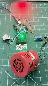 Motion Detector using Arduino and pir sensor #arduinoproject #simple_steps_academy #smarthome