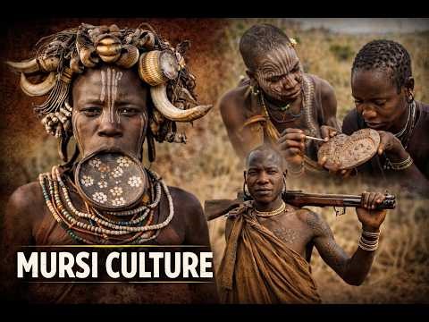 Why do women of the Mursi People wear large lip plates?