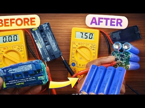 How to repair dead lithium battery at home #diy