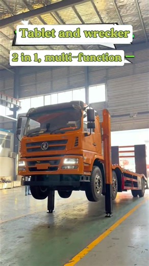Multifunctional Flatbed and Wrecker Truck for Sale