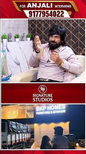 The Real Side Of Bhanu Kiran Pasula | BKP Homes Furniture FULL Interview |@SignatureStudiostv​