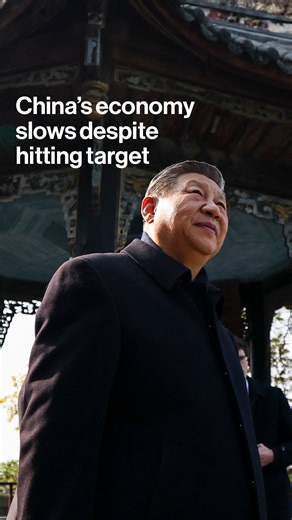 China’s economy grew 5% in 2025 after boosting exports outside the US. But weak domestic demand, falling home prices and deflation are dragging on the outlook: bloom.bg/49ty6q9 | Bloomberg