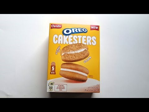Oreo Cakesters Golden review