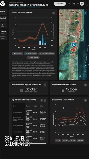 3.1K views · 212 reactions | What can the Sea Level Calculator do for you? Explore different aspects of changing sea level at your location to better prepare for the future. Our video shows you how ⬇️ coast.noaa.gov/sealevelcalculator/ | NOAA Digital Coast | Facebook