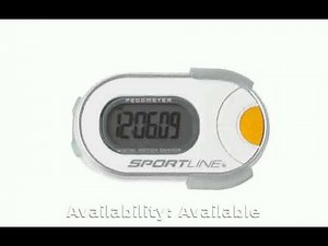 Sportline Qlip Any-Wear Pedometer - Full Specs