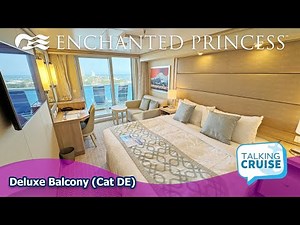 Enchanted Princess | Deluxe Balcony Tour (Cat DE)