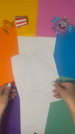 The trick to making perfect circles without a compass #crafts #tip101 #craftideas #diy