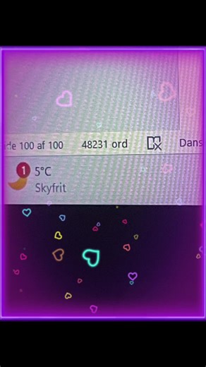 Ååhh når der går dage og uger imellem, at jeg enten maler. Skriver eller laver podcast. Så savner jeg tingene helt vildt 🙂❤️ og her til aften fik jeg endelig igen skrevet 🙂❤️ skal rettest osv i morgen. ❤️ #ikkefærdig #bogenudennavn