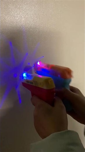 Crazy LED Light Blaster in Action 🔫✨ | Color Flash Test #LED #Blaster #Lights