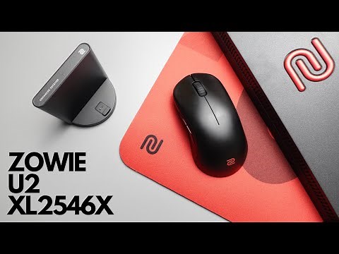 ZOWIE出60克的滑鼠你敢信? U2無線電競滑鼠 | XL2546X電競螢幕開箱評測