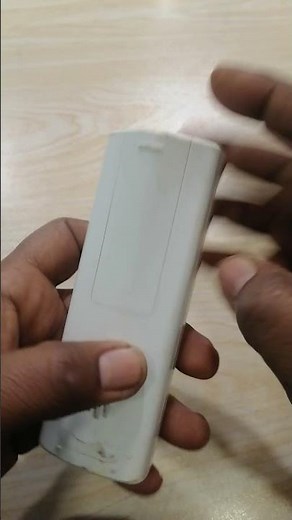 What is reset button in AC remote? | Haier AC remote functions | #shorts #youtubeshorts